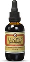 J.CROW'S® Lugol's Solution of Iodine 2% 2 oz (1 Bottle) – Premium Iodine & Potassium Iodide Liquid, Gluten &, Alcohol-Free Natural Brine Extract, No Expiration