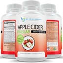 Apple Cider Vinegar Capsules - (120 Veggie Capsules) Organic ACV Supplement with Probiotics - 1500mg per Serving - Supports General Wellness & Digestive Balance - Non-GMO, Made in USA