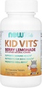 NOW Foods Kid Vits Berry Lemonade 120 Chewable Tablet