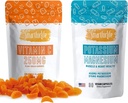 SMART FOR LIFE - Vitamin C Gummies & Potassium Magnesium Supplement - 60 Vitamin C Plant Baed Vegan Gummies