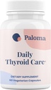 Paloma Iodine-Free Thyroid Support Supplement – Boost Energy, Metabolism & Focus | Doctor-Formulated with Selenium, Zinc & Essential Nutrients | Vegetarian, Gluten-Free, Non-GMO – 60 Capsules