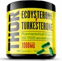 Turkesterone + Ecdysterone | Anabolic Supplement (3 Months - 180 Caps) Olympic Grade Testing - ISO 17025 Certification |1000mg - 98%-95% Purity with Lab Synthesized Cyclodextrin | Beta Ecdisterona