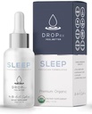 DropRx Sleep by Dr. Nicole Saphier – Melatonin Drops with Passion Flower, Ashwagandha & Magnolia Bark Extract – Organic, Non-GMO, Vegan, Gluten-Free, Kosher – Made in USA (2 Fl Oz)