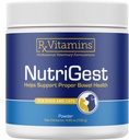 Rx Vitamins NutriGest - Dog Probiotics for Digestive Health - Probiotic for Cats - Cat Digestive Support,Anti Diarrhea for Cats and Dog Gas Relief - Probiotics for Dogs Powder - 4.65oz