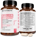 Multivitamin for Women - Supplement for Energy, Immunity, & Female Support - Daily Vitamins for Women with Biotin, Calcium, Magnesium - Non-GMO, Vegetarian Women’s Multivitamin - 120 Caps