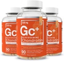 Essential Elements Glucosamine Chondroitin - Joint Support Antioxidant Supplement for Flexibility - MSM, Boswellia Serrata, Hyaluronic Acid Supplement - 270 Count - 90 Servings