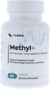 LIFEDNA Methyl + Methylfolate - Methylated Folate Vitamins - Active 5-MTHF TMG Optimized Homocysteine, Brain, Cardiovascular Highly Bioavailable