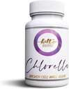 Hello Beautiful Chlorella - Broken Cell Wall Algae 500mg for Hair Growth Flat Tummy Healthy Gut - 60 Capsules