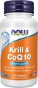 NOW Foods Supplements, Krill & CoQ10, Phospholipid-Bound Omega-3, Heart Support*, 60 Softgels