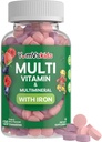 YumVs Kids Multivitamin with Iron & Minerals Chewable Tablets – Grape & Berry Flavor Vitamins for Toddlers & Children Age 2+ – Daily Multivitamin for Immune Support – Kosher, Non-GMO – 120 Chewables