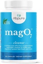 nbpure MagO7 + Liver Fend Detox Bundle | Oxygen-Powered Colon Cleanse & Liver Support | Relief for Occasional Constipation, Bloating & Toxin Build-Up | Ozonated Magnesium + Milk Thistle, 180 Capsules