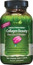 Irwin Naturals Collagen Beauty - 80 Liquid Softgels - Helps Combat Fine Lines & Wrinkles, Improves Skin Appearance & Strengthens Nails - 13 Total Servings