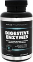 Digestive Enzymes and Priobiotics Blend - 180 Ct Protease, Lipase, Lactase, Galactosidase, Acidophilus, Casei, Plantarum
