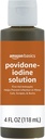 Amazon Basics First Aid Antiseptic, 10% Povidone Iodine Solution , Unflavored, 4 Fluid Ounces, 1-Pack (Previously Solimo)