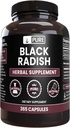 Pure Original Ingredients Black Radish (365 Capsules) No Magnesium Or Rice Fillers, Always Pure, Lab Verified