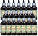 Muira Puama (Ptychopetalum Olacoides) Glycerite, Organic Alcohol-Free Liquid Extract (Brand Name: HerbalTerra, Proudly Made in USA) 20x4 fl.oz (20x120 ml)