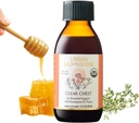 Urban Moonshine Clear Chest Syrup - Clear Lungs - Immune Support - Respiratory Health - Elecampane - Licorice Root - Raw Honey - Certified Organic - Natural - 4.2 Fl Oz