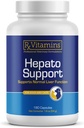 Rx Vitamins Hepato Support for Dogs & Cats - Liver Support Supplement with Milk Thistle for Dogs and Cats - Hepatic Dog Supplement Enriched with Vitamin B Complex - 180 Capsules