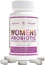 Probiotics for Women - Supports Digestive & Vaginal Health with D3, Prebiotics & Cranberry - Defends Against UTI & Yeast - 15x More Effective Than Regular Capsules (60 Count)