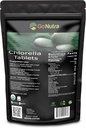 Go Nutra Organic Chlorella Tablets | Broken Cell Wall Superfood Rich in Minerals, Vitamins, Chlorophyll, Amino Acids, Fatty Acids, Fiber & Proteins | Non-GMO, Vegan | 3000mg Per Serving,1000 Tablets
