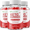 IDEAL PERFORMANCE (3 Pack) Vitality HQ Ketos Gummies Vitality Ketos ACV Gummies Vitality ACV Gummie Vitality Ketos Gummies (180 Gummies)