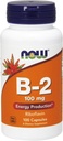 NOW Foods 2 Pack B-2, 100 mg, 100 Capsules