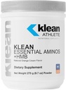 Klean Athlete Klean Essential Aminos + HMB - Blend of Essential Amino Acids - with HMB, Vitamin D3 & Glutamine for Lean Muscle Mass - 9.7 Ounces - Natural Orange Cream Flavor