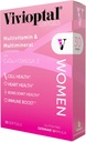 Vivioptal Women, 30 Capsules, CoQ10 & Omega-3, Multivitamin & Multimineral, Gluten Free, German Formula