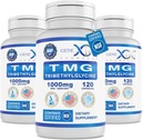 Genex Formulas TMG Supplement 1000mg (360 Capsules) - NSF Certified for Safety, Quality & Label Accuracy - Betaine Anhydrous Trimethylglycine - Liver Supplement - Gluten Free & Non-GMO - 30-Day Supply