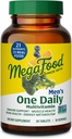 MegaFood One Daily Mens Multivitamins - Multivitamin for Men - Vitamin C, Vitamin D3 & Vitamin B12 - Muscle, Energy Metabolism & Immune Support - Vegetarian, Gluten Free - 36 Tablets, 36 Servings