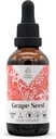 Grape Seed Alcohol-Free Natural Tincture Extract, Immune System Booster, Liquid Drops Made from 100% Grape (Vitis vinifera) Dried Seed (2 fl oz)