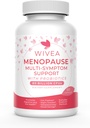 Menopause Multi-Symptom Support with Probiotics for Women | Helps Alleviate Hot Flashes, Night Sweats, Sleeplessness, Mood Swings, Bloating | with Black Cohosh, Dong Quai, Chaste Berry | 60 Ct