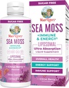 MaryRuth Organics Sea Moss + Immune & Energy Liposomal | Irish Sea Moss | Vitamin B12 | Vitamin E | Elderberry | Rose Hip Oil | Orange Oil | Immune Support Supplement | Vegan | Sugar Free | 7.6 oz