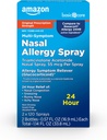 Amazon Basic Care Multi-Symptom Triamcinolone Acetonide Nasal Allergy Spray, 55 mcg, 0.57 fl oz (Pack of 2)