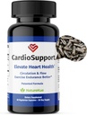 NatureKue CardioSupport | Heart Health Supplements | Enhance Exercise Endurance | Astragalus Extract | Herbal Supplements | 60 Vegetarian Capsules | 30-Day Supply