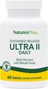 NaturesPlus Ultra II Daily - 60 Tablets - Multivitamin with Whole Foods for Overall Well-Being - Supports Energy & Immune Health - Sustained Release - 60 Servings