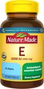 Nature Made Vitamin E 1000 IU (dl-Alpha) Softgels 60 Ct