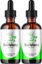 (2 Pack) Barislend Drops, Barislend Liquid, Official Barislend Liquid Drops, Barislends Advanced Liquid Drop Formula, Barislend Drop Supplement Premium Liquid Supplement Support, 2 Bottles For 2 Month