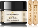 Shilajit Resin Pure Himalayan Natural Organic Shilajit Supplement with Fluvic Acid and 85＋ Trace Minerals for Energy,Immune & Metabolism Support,60 Grams