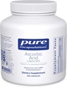 Pure Encapsulations Ascorbic Acid Capsules - 1,000 mg Vitamin C - Antioxidant & Immune Support* - High-Potency Vitamin C - Vegan & Non-GMO - 250 Capsules