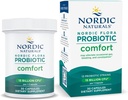 Nordic Naturals Nordic Flora Probiotic Comfort - 30 Capsules - 13 Probiotic Strains w/ 15 Billion Cultures - Supports Regularity & Digestive Comfort, Alleviates Bloating - Non-GMO, Vegan - 30 Servings