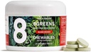 8Greens World's First Green Chewable Made from Real Greens to Support Immunity & Energy, Greens Powder (Blood Orange, 60 Count)