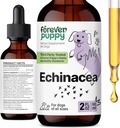 Forever Puppy Echinacea Drops for Dogs - Respiratory Health & Immunity Support w/Echinacea Herb Tincture - Liquid Immune Support Supplement for Dogs of All Breeds & Sizes - 2 oz