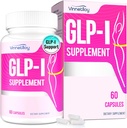 GLP ONE Supplement for Women & Men, GLP ONE Supplements Women, Probiotics with Akkermansia Probiotic, Natural GLP ONE for Immune, Digestion, Gut, GLP ONE Levels and Overall Health, Vegan - 60 Capsules