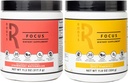 Silver Star Nutrition, Roots Focus Nootropic Brain Supplement - Strawberry Watermelon & Spicy Pineapple- Lion's Mane, Cordyceps, & Reishi Functional Mushrooms + Extended-Release Caffeine, 100 Servings