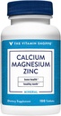 Calcium, Magnesium, & Zinc with Vitamin D - Supports Healthy Bones & Teeth (100 Tablets)