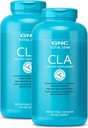 GNC Total Lean CLA | Improve Body Composition & Lean Muscle Tone, Fuels Fat Metabolism & Energy Without Stimulants | Gluten Free |Twin Pack (2 x 180 Softgels)