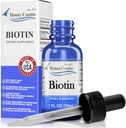 Biotin liquid Drops Made in USA - Great for Hair, Skin, Nails 500% DV per serving - 36 servings per container - Great for Men, Women, Children - Vegan Vitamin B7 Liquid - Bulk Sizes Also Available