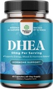 DHEA Supplement for Women & Men - Pure DHEA 50mg for Hormone Balance, Improves Mood Stability, Brain Function, Immune System, Energy & Fertility - Dehydroepiandrosterone Capsules for Adults - 60 Ct