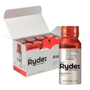 Ryde: Energize Shot | Tropical Flavor | Green Tea Caffeine, Taurine, Ginseng Extract & B Vitamins | 0 Calories, 0 Sugar | 2 FL OZ Shots | Boosts energy* (8 Pack)